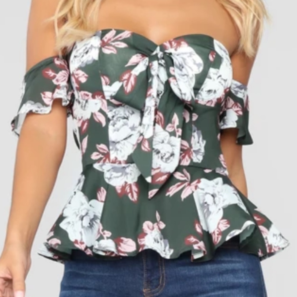 Fashion Nova off shoulder top